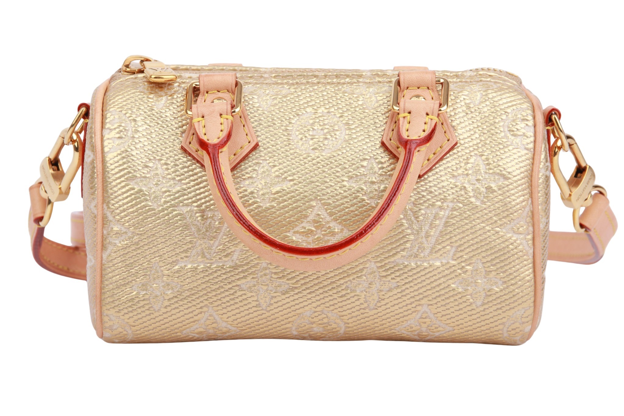 Louis Vuitton Speedy Nano Monogram Gold