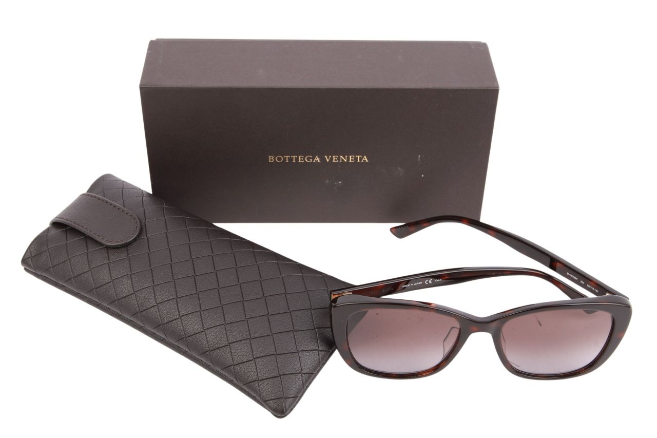 Bottega Veneta Sonnenbrille "BV1079SK" Schwarz / Braun