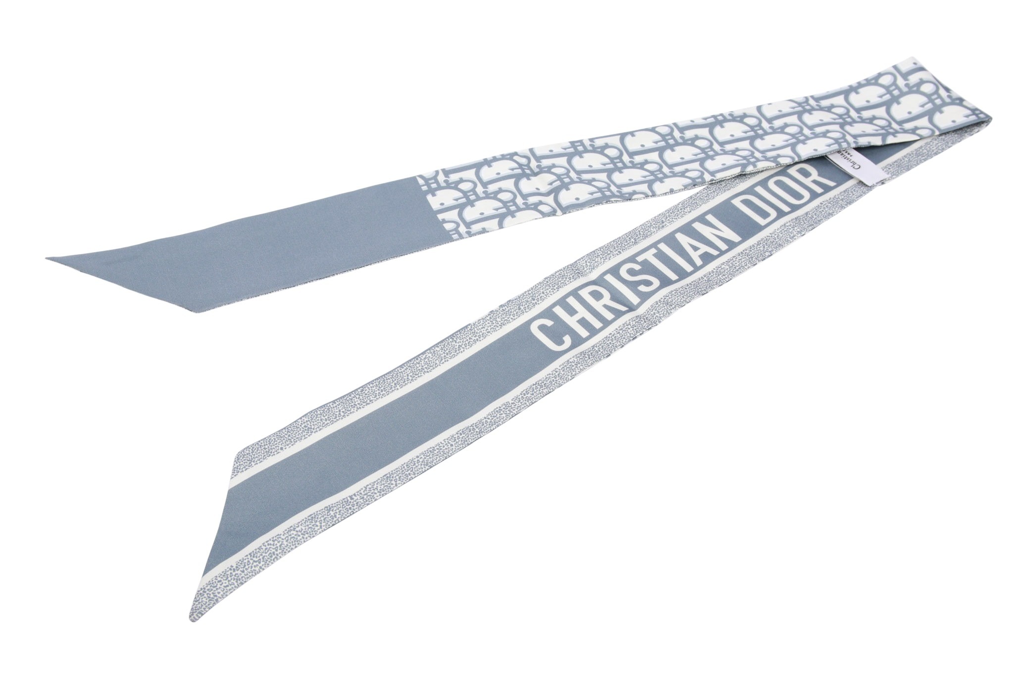 Dior Oblique Mitzah Tuch Grau