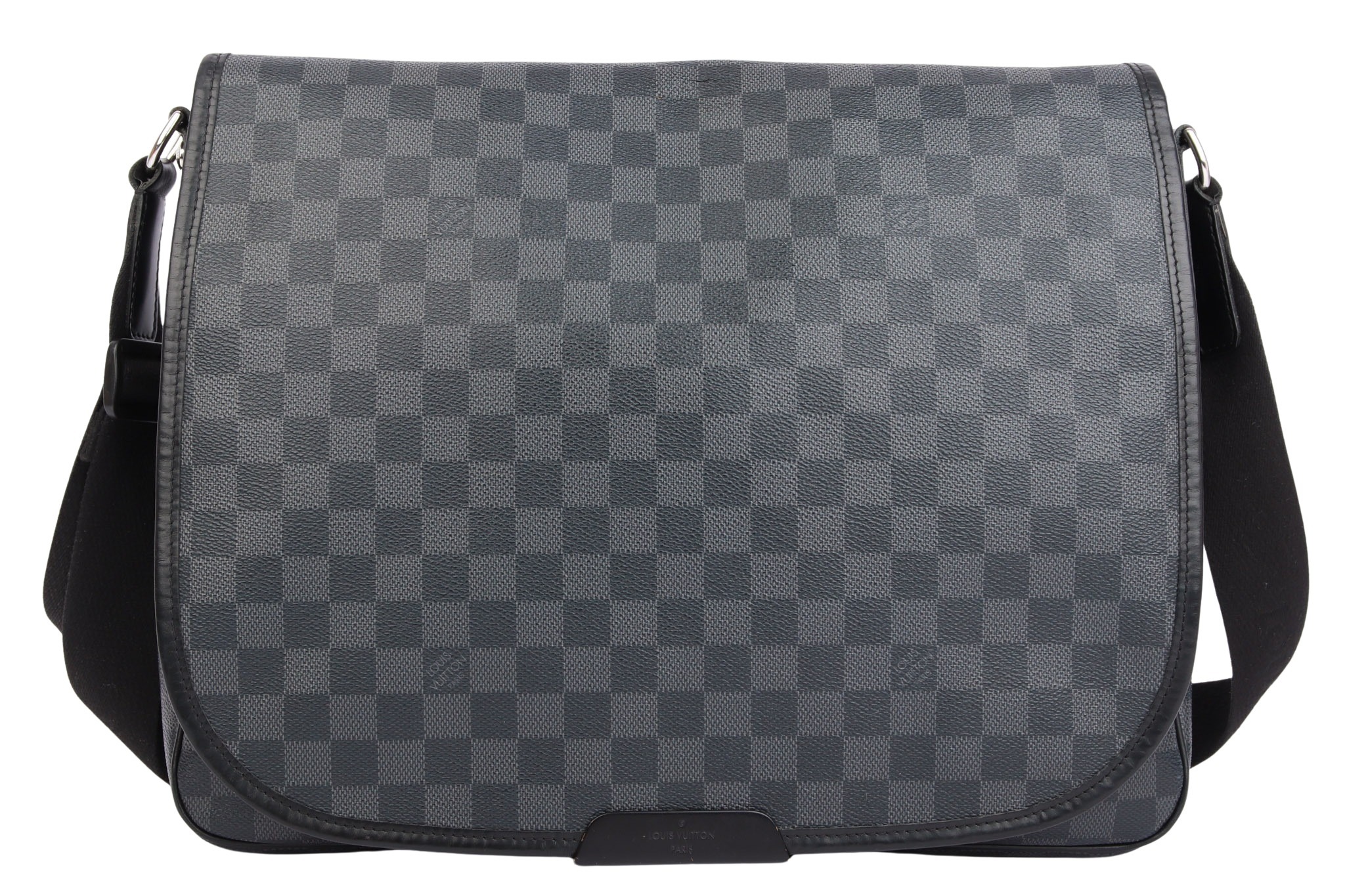 Louis Vuitton Messenger Bag Daniel Damier Graphite Canvas