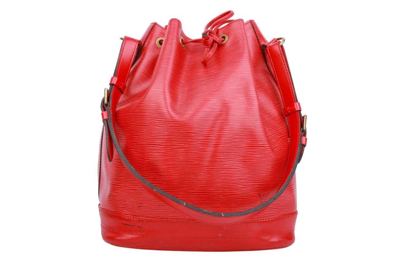 Louis Vuitton Petit Sac Noé Epi Leder Rot