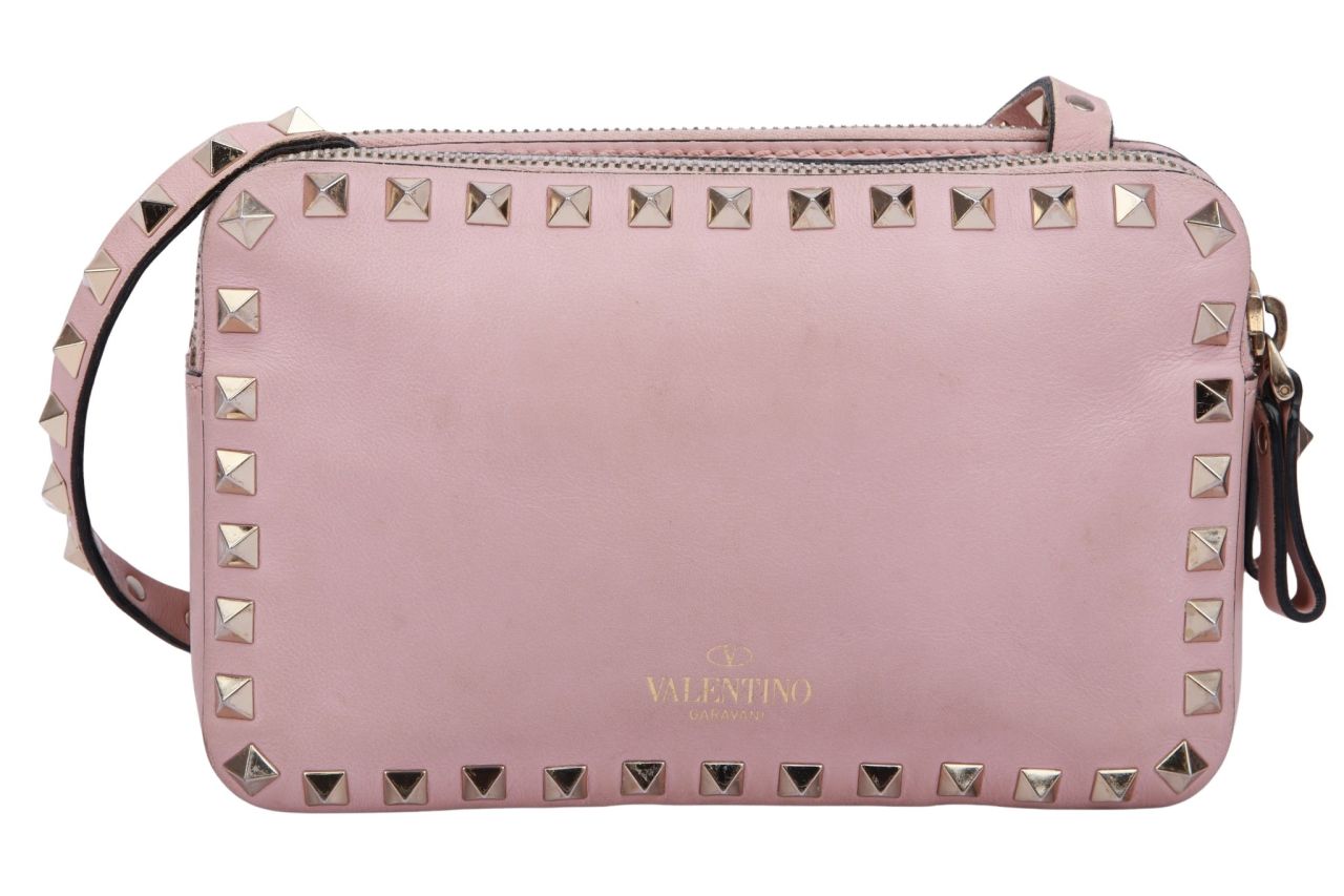 Valentino Rockstud Bag Small Rosa Nude
