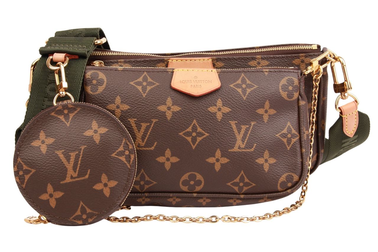 Louis Vuitton Multi Pochette Monogram Canvas Khaki