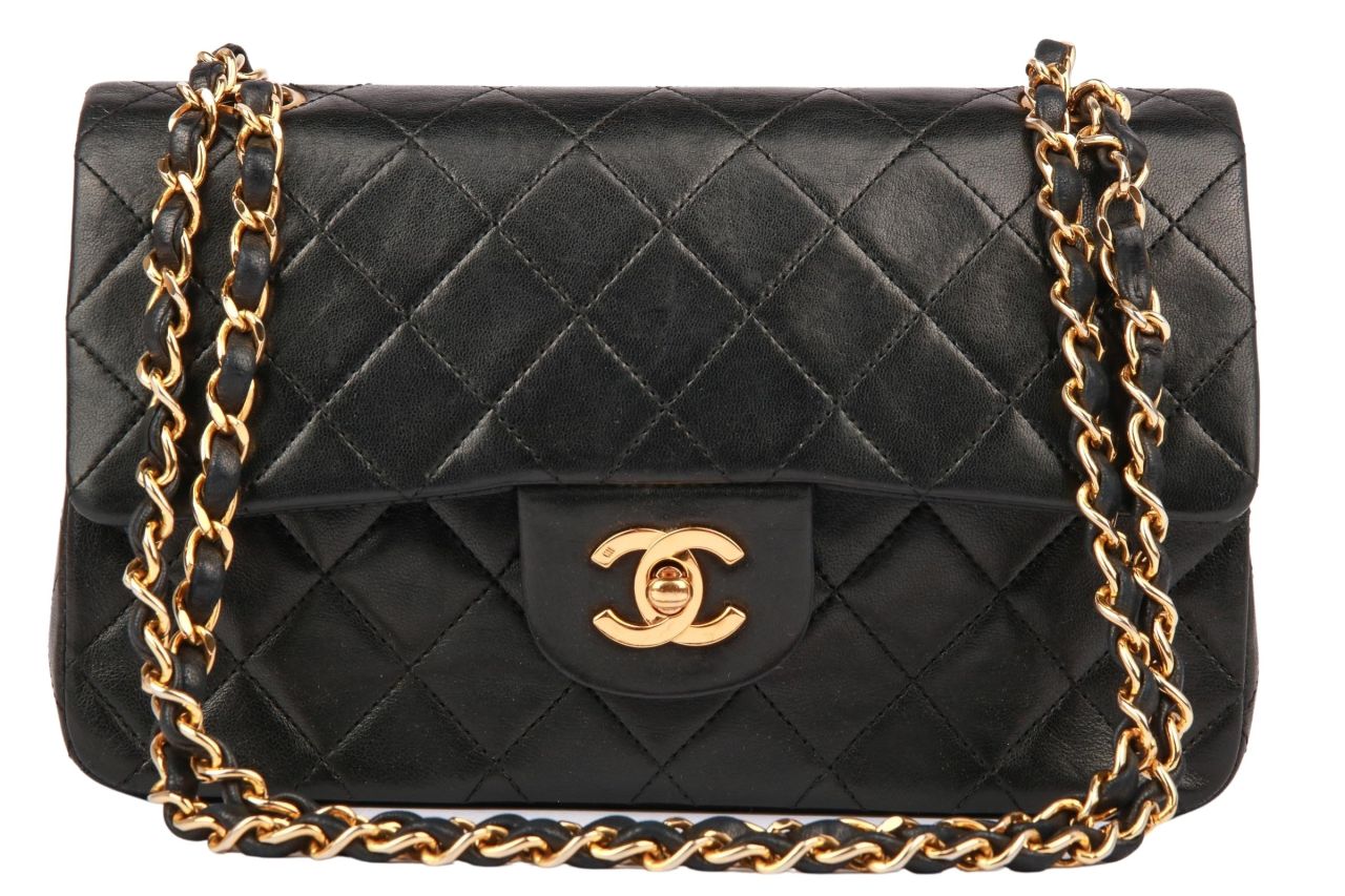 Chanel Timeless Classic Double Flap Small Schwarz