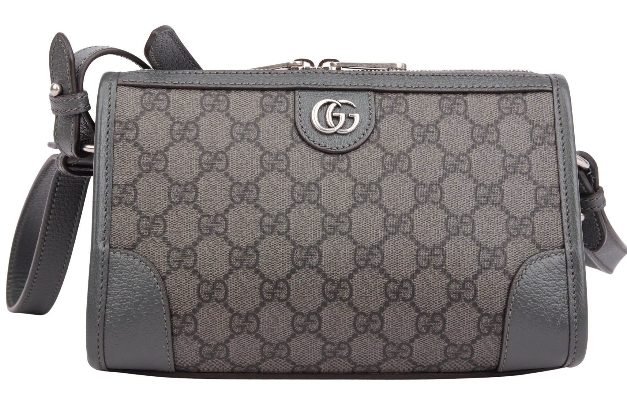 Gucci Ophidia GG Umhängetasche Grau