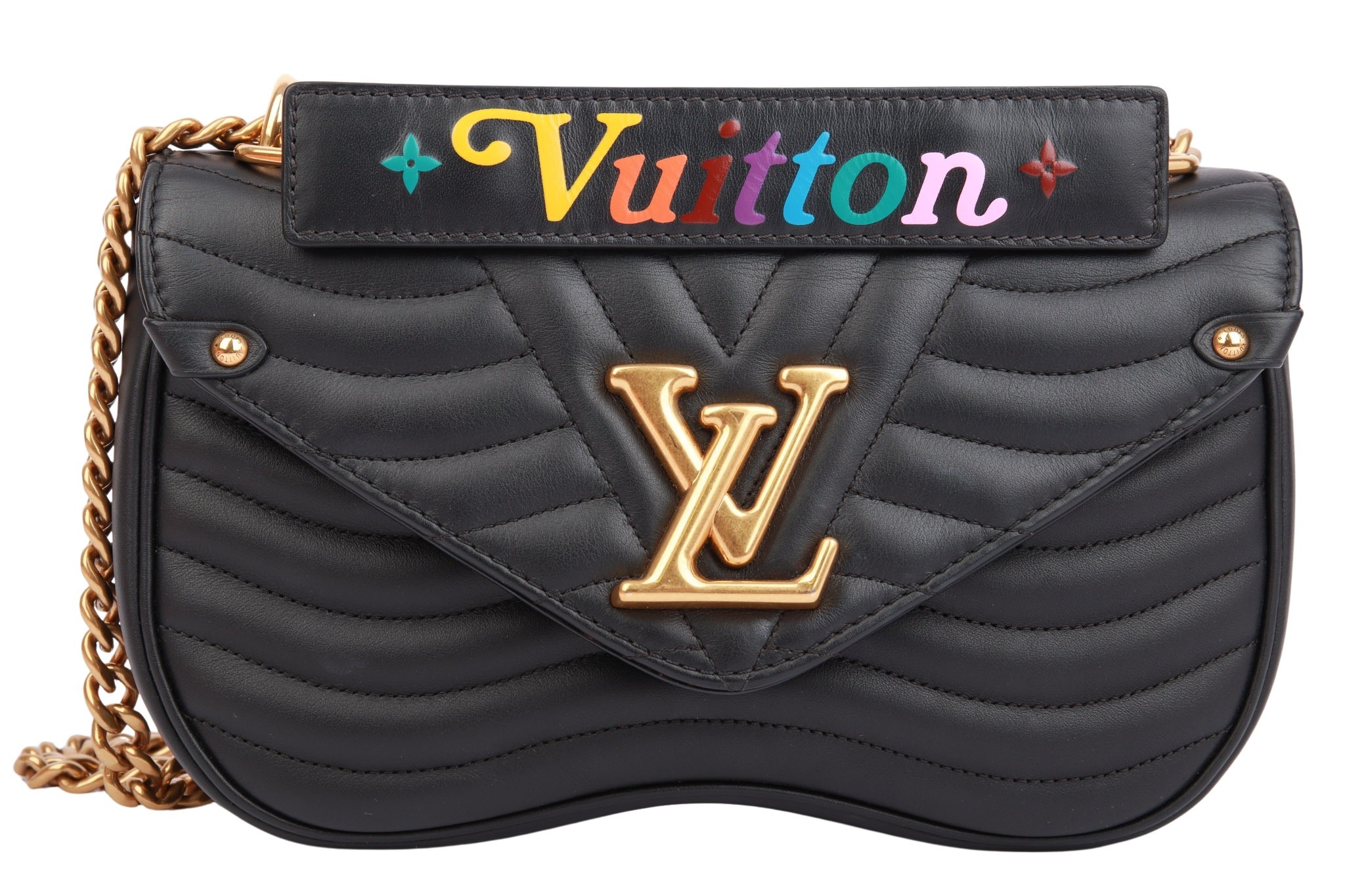 Louis Vuitton New Wave Chain Bag PM Schwarz Limited Edition