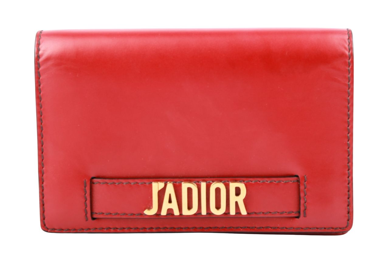 Dior J'Adior Clutch Leder Rot