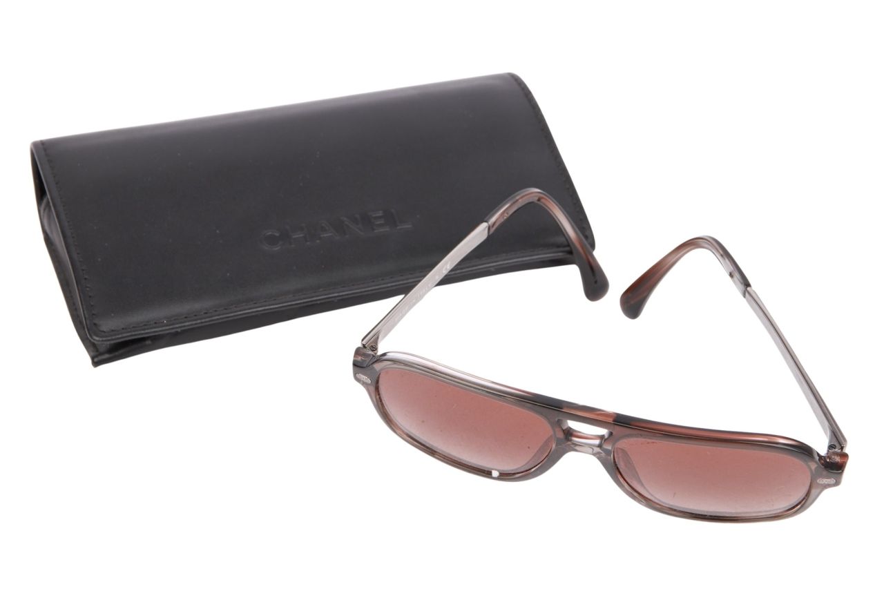 Chanel Sonnenbrille Braun