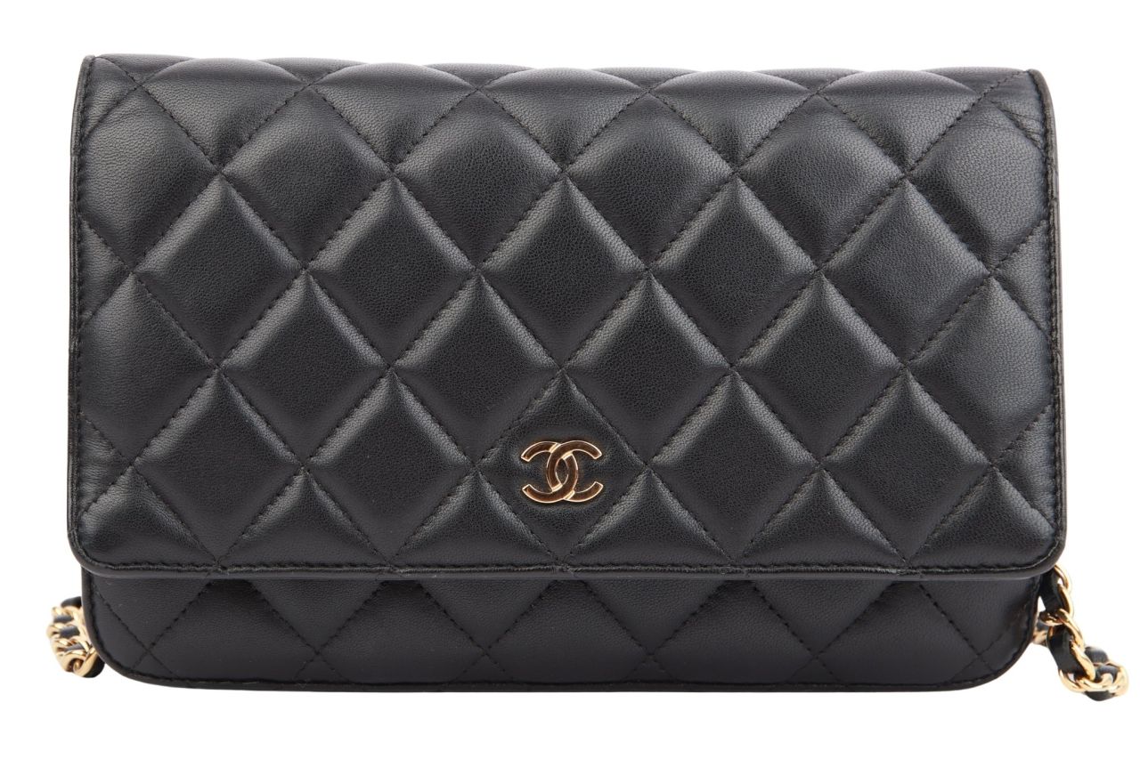 Chanel Wallet on Chain Schwarz