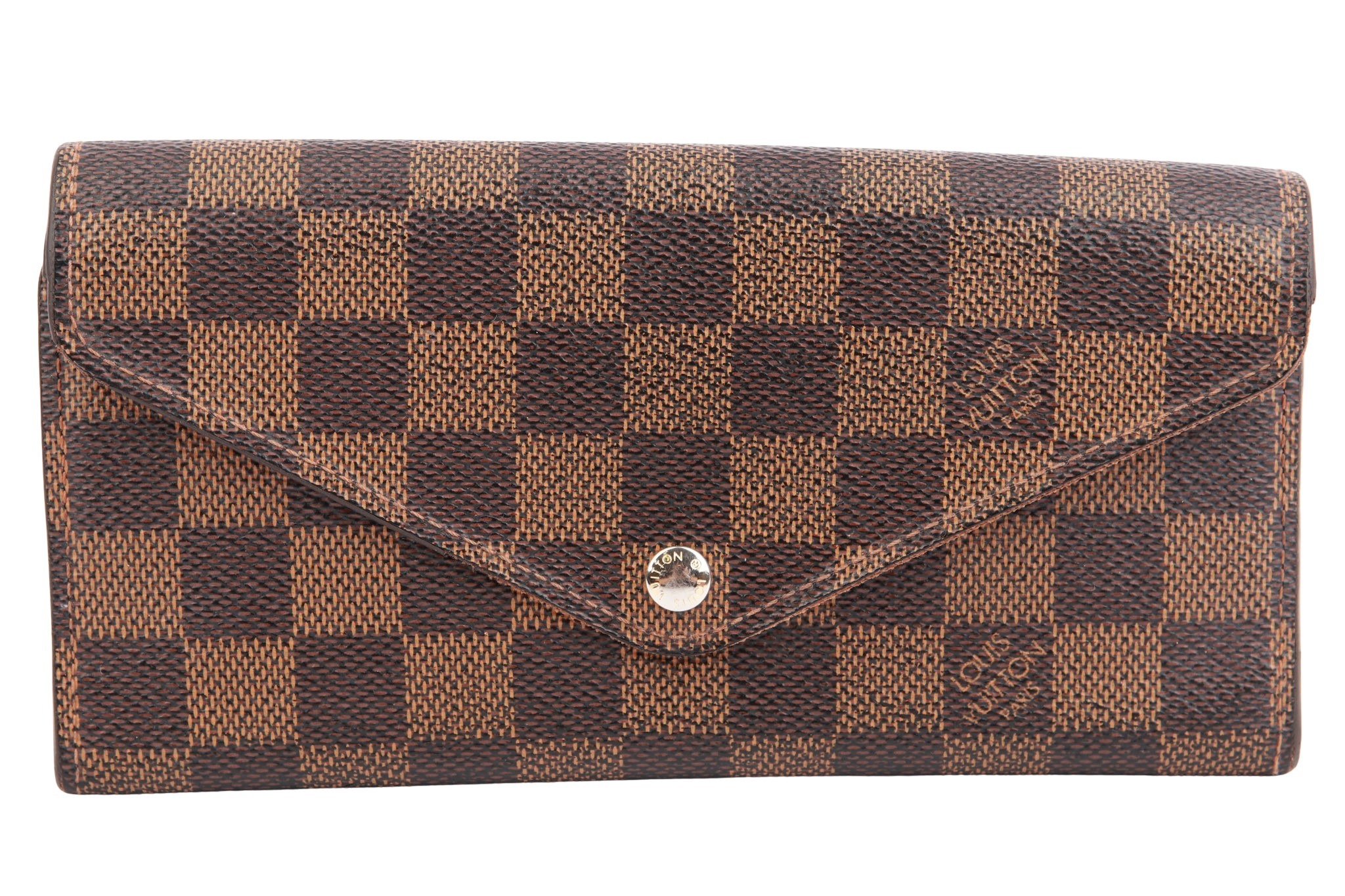 Louis Vuitton Portemonnaie Damier Ebene Canvas