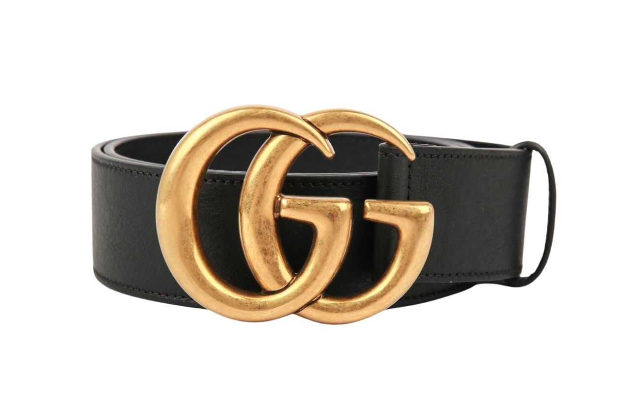 Gucci Marmont Gürtel GG Schwarz Gr. 85