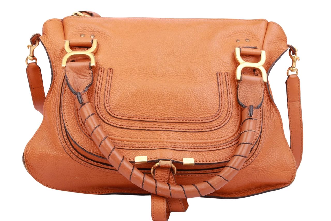 Chloé Marcie Large Hellbraun / Orange
