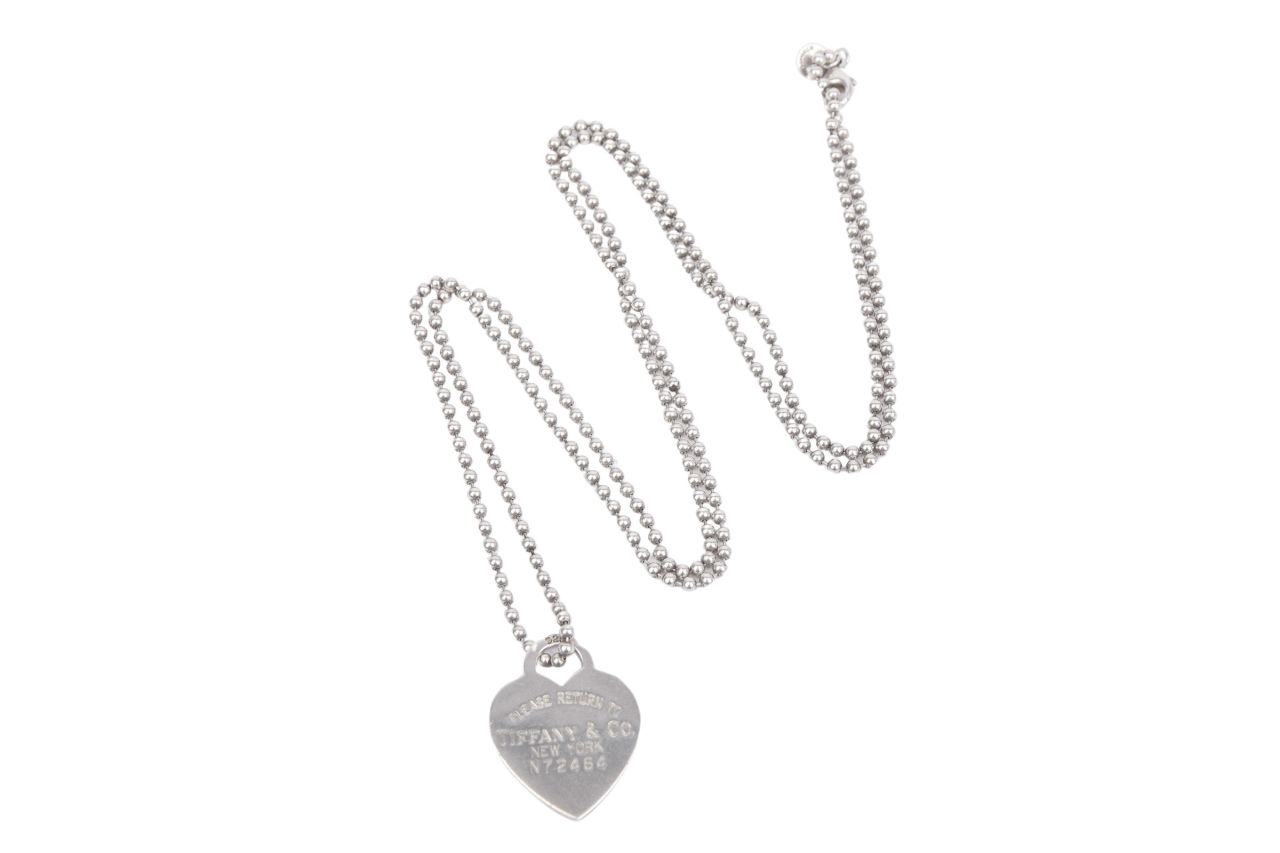 Tiffany & Co. Please Return to Tiffany Kugelkette Herzanhänger
