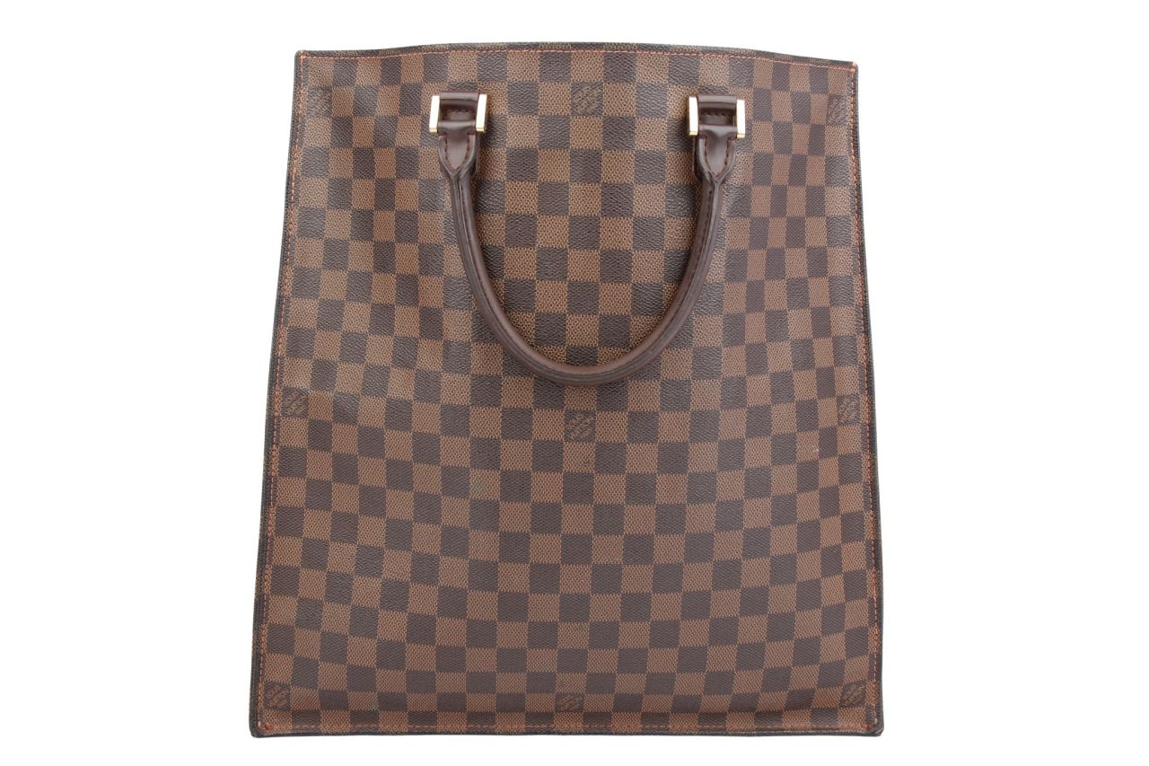 Louis Vuitton Sac Plat Damier Ebene Canvas