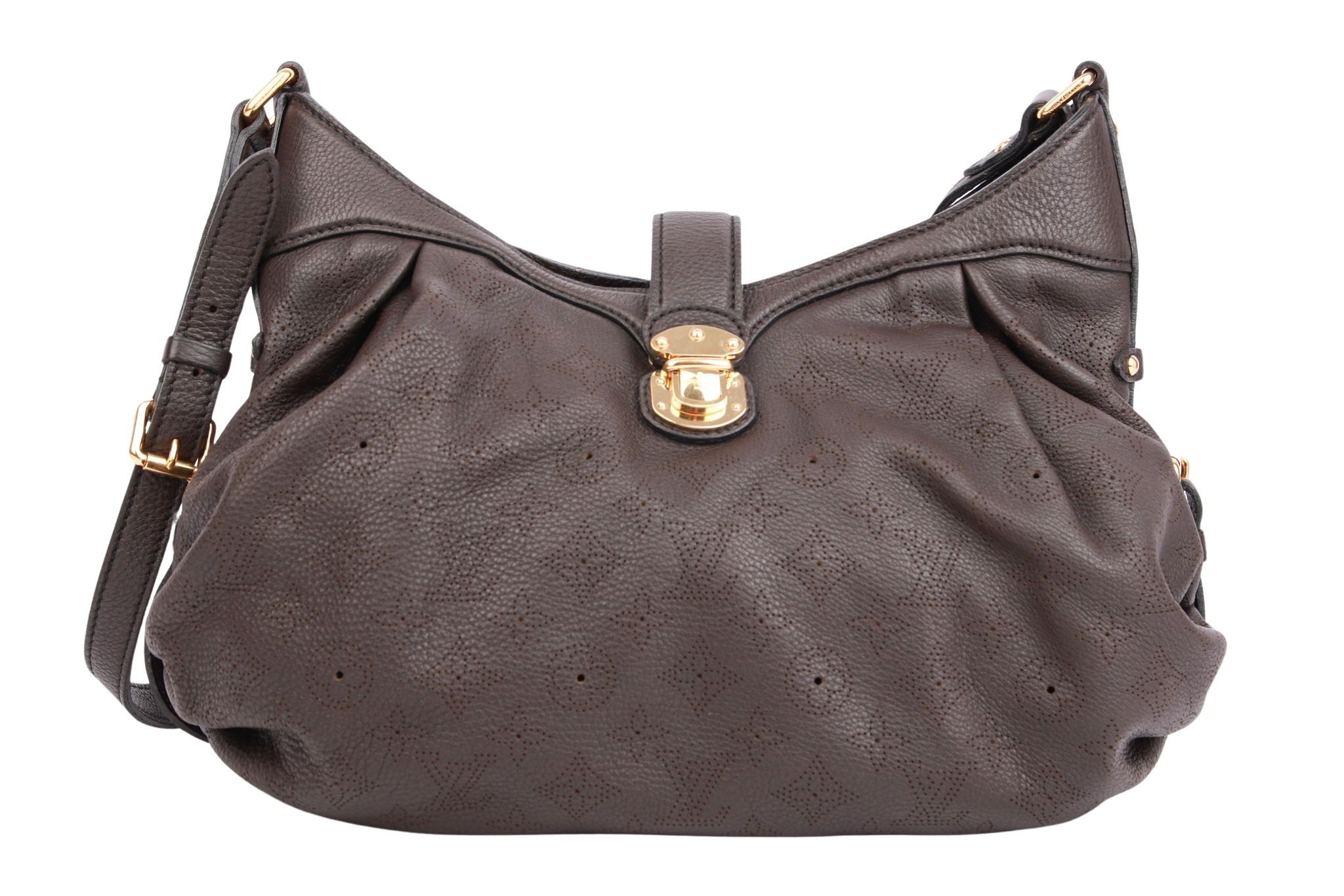 Louis Vuitton Monogram Mahina XS Braun