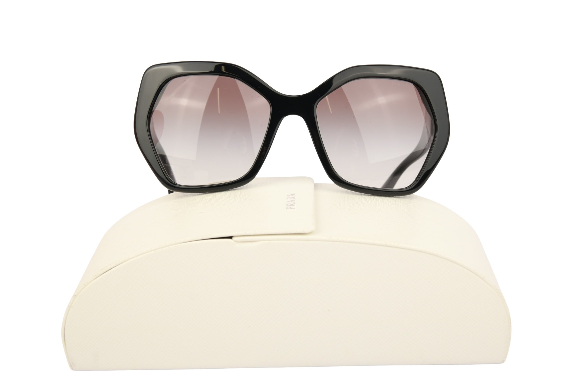 Prada Sonnenbrille "SPR16R" Schwarz