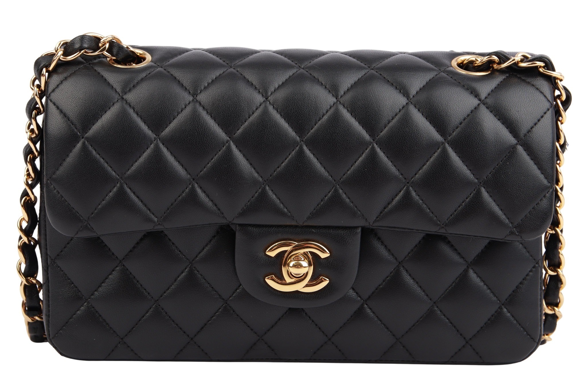 Chanel Timeless Classic Double Flap Small Schwarz