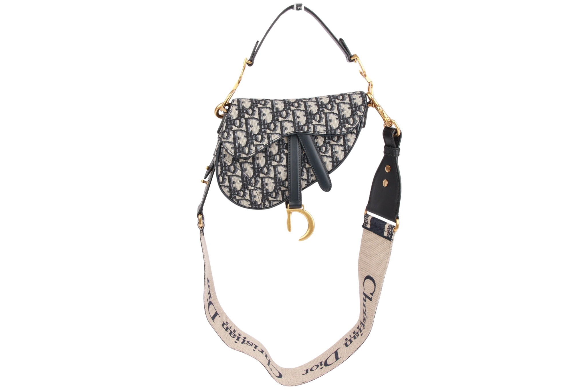 Dior Saddle Bag Oblique Jacquard