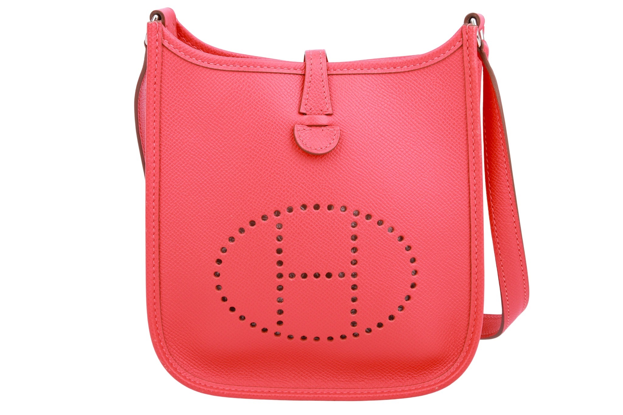Hermès Evelyne 16 Veau Epsom Leder Rose Texas