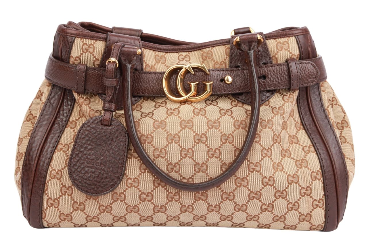 Gucci GG Canvas Running Tote