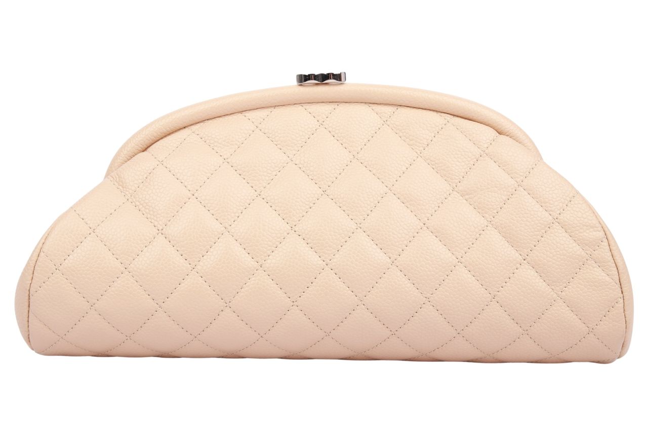 Chanel Classic Clutch Beige