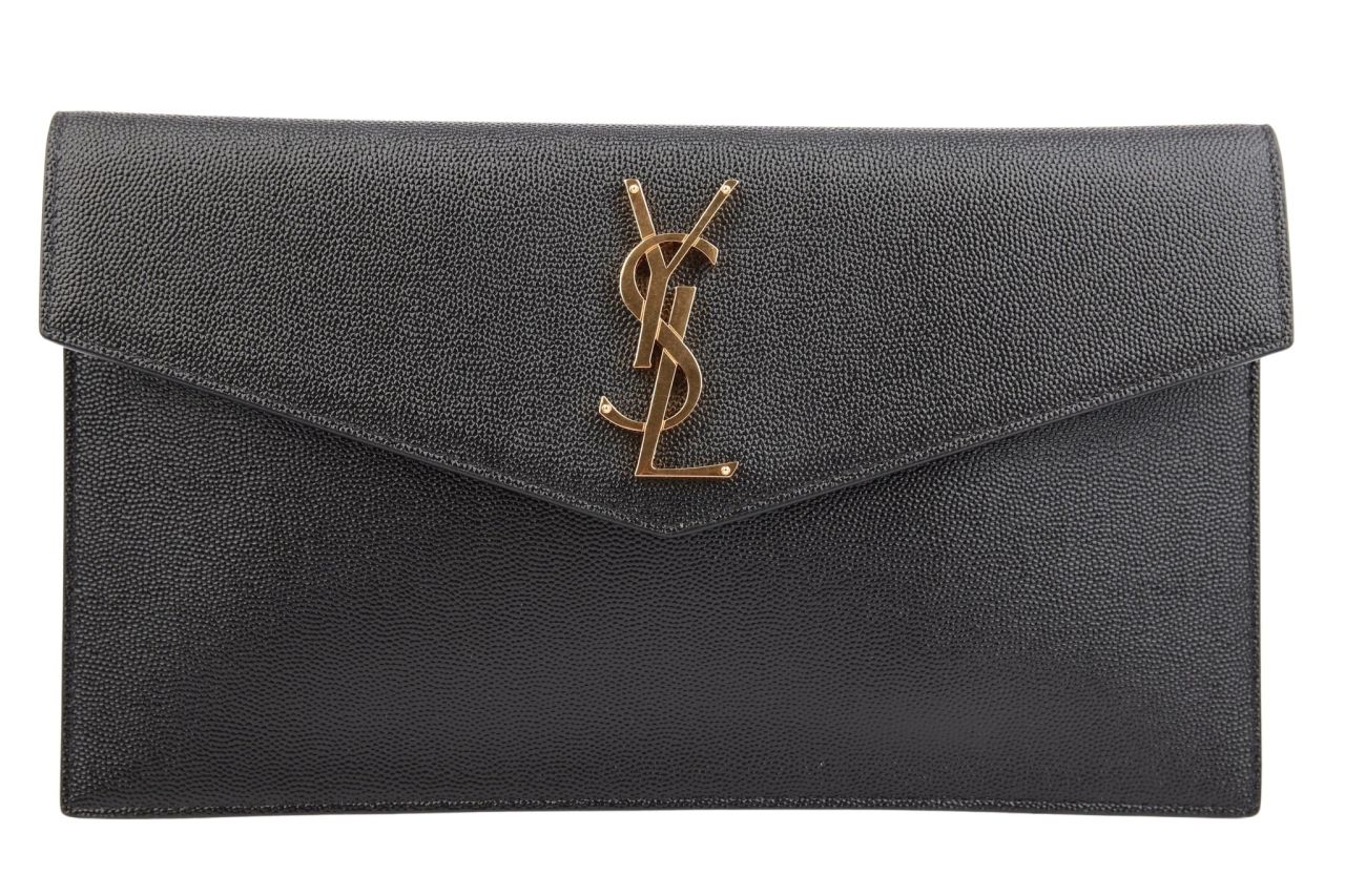 Saint Laurent Clutch Schwarz
