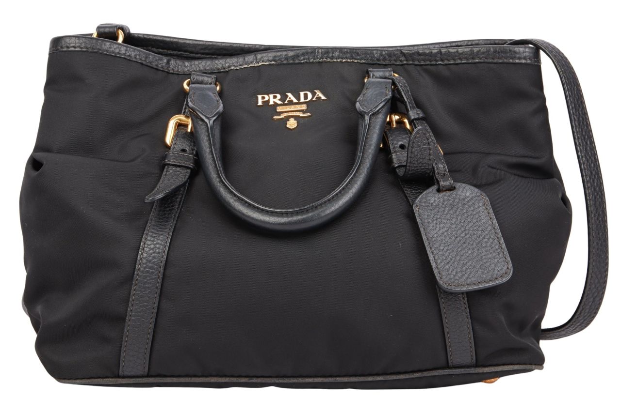 Prada Tessuto Nylon Handtasche Schwarz