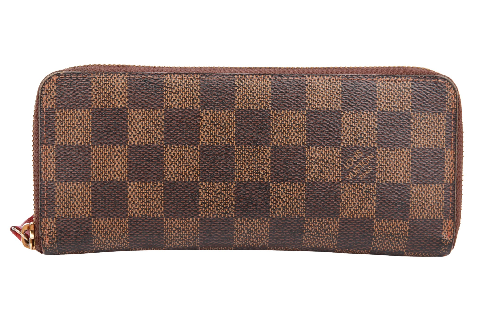 Louis Vuitton Zippy Geldbörse Damier Ebene Canvas