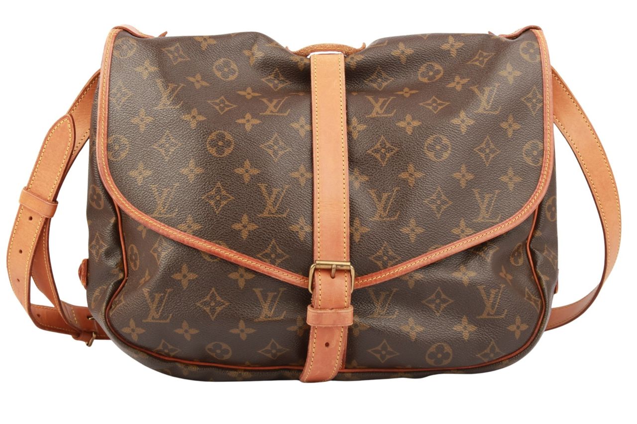 Louis Vuitton Saumur 35 Monogram Canvas