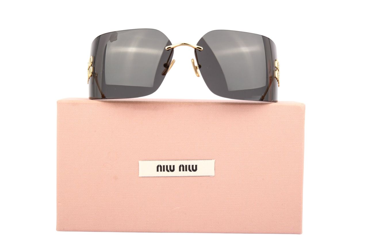 Miu Miu Sonnenbrille SMU54Y Gold