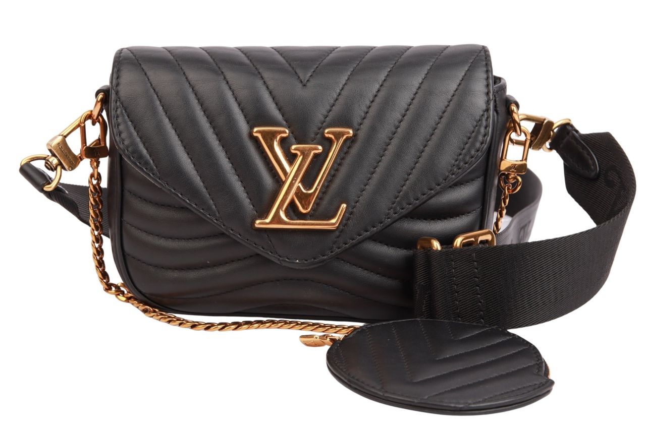 Louis Vuitton New Wave Multi Pochette Schwarz