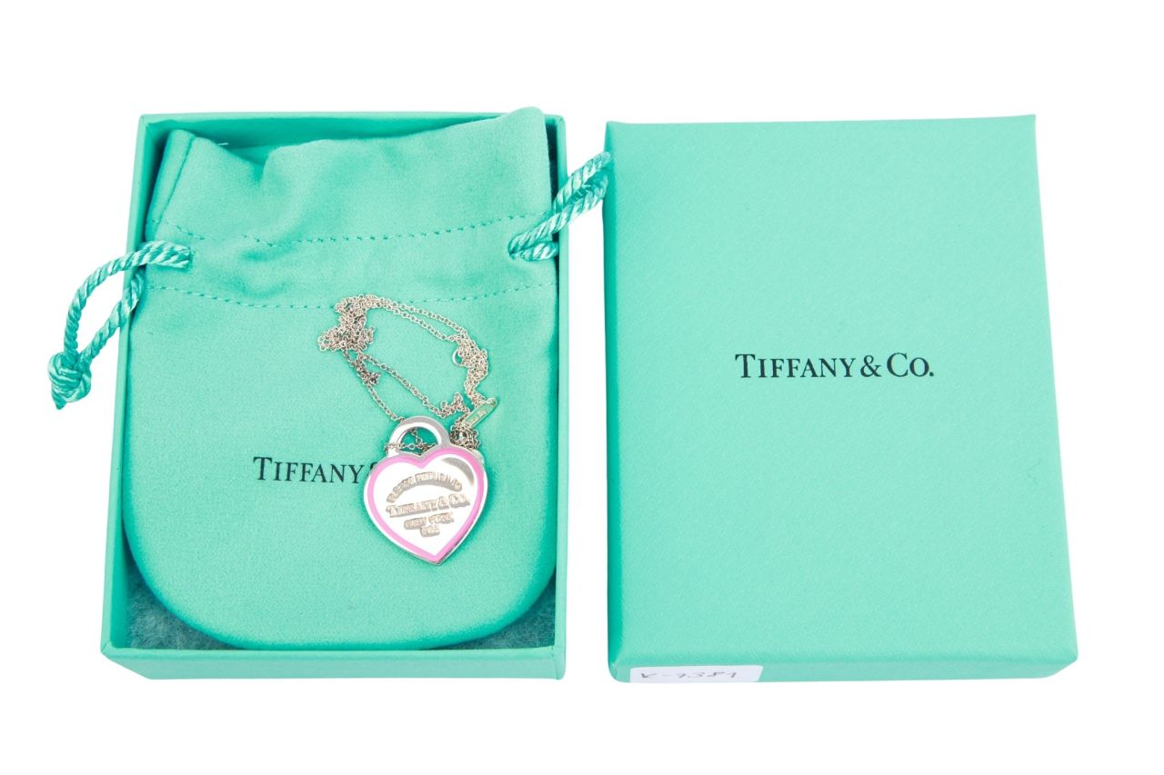 Tiffany & Co. Please Return to Tiffany Kette Herzanhänger Silber