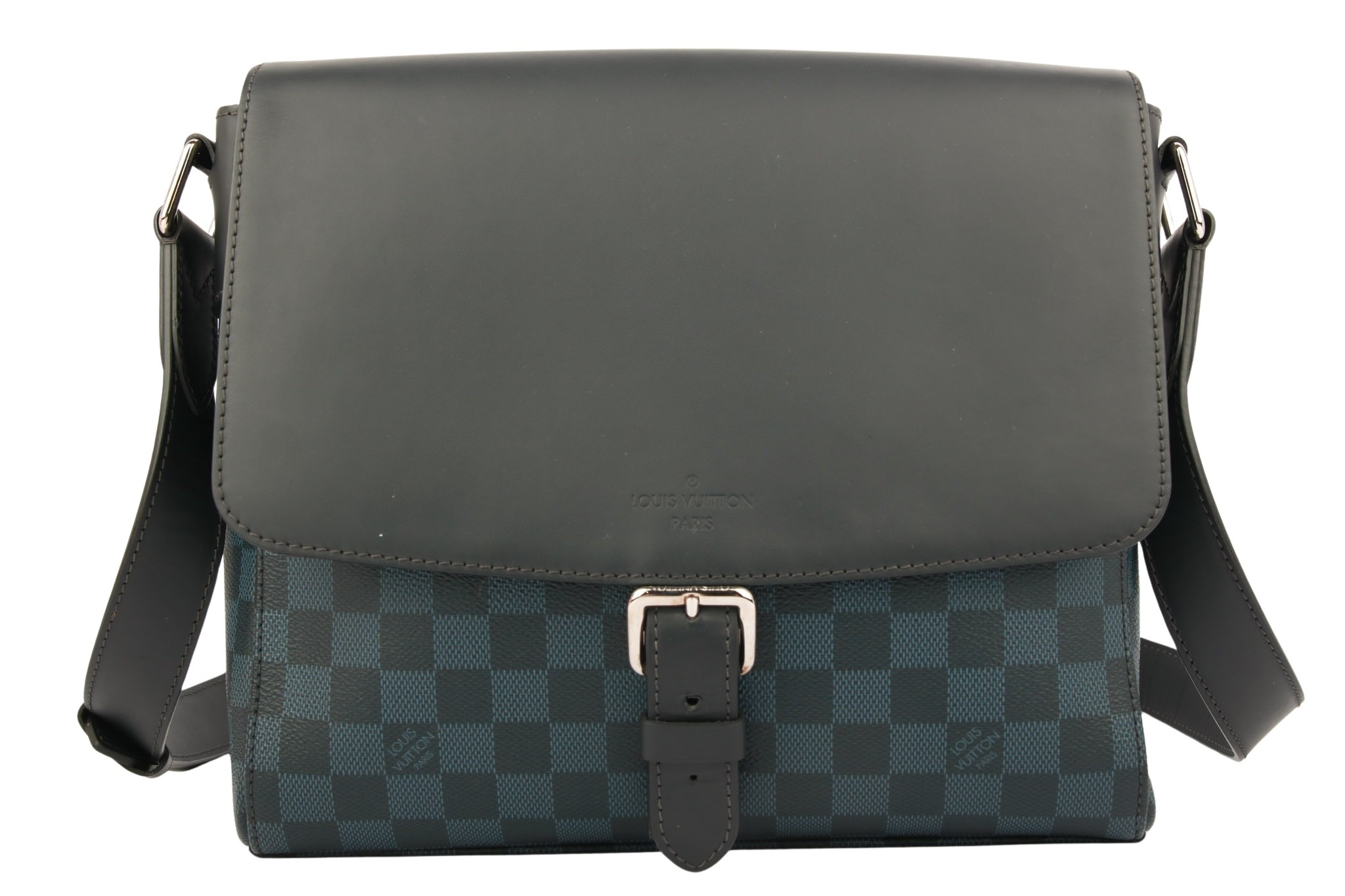 Louis Vuitton Newport Messenger Bag PM Damier Graphite Canvas