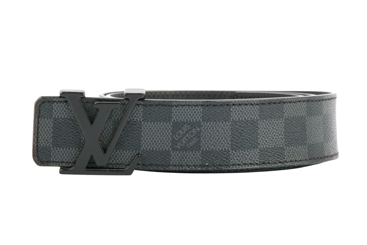 Louis Vuitton Gürtel Damier Graphite Canvas Gr. 95