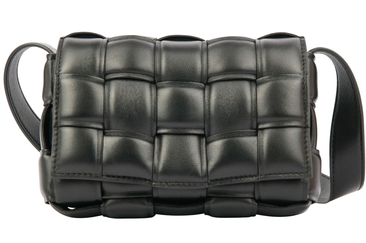 Bottega Veneta Padded Cassette Small Schwarz