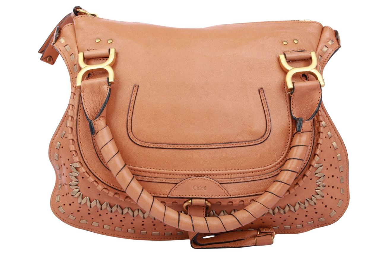 Chloé Marcie Medium Braun Leder