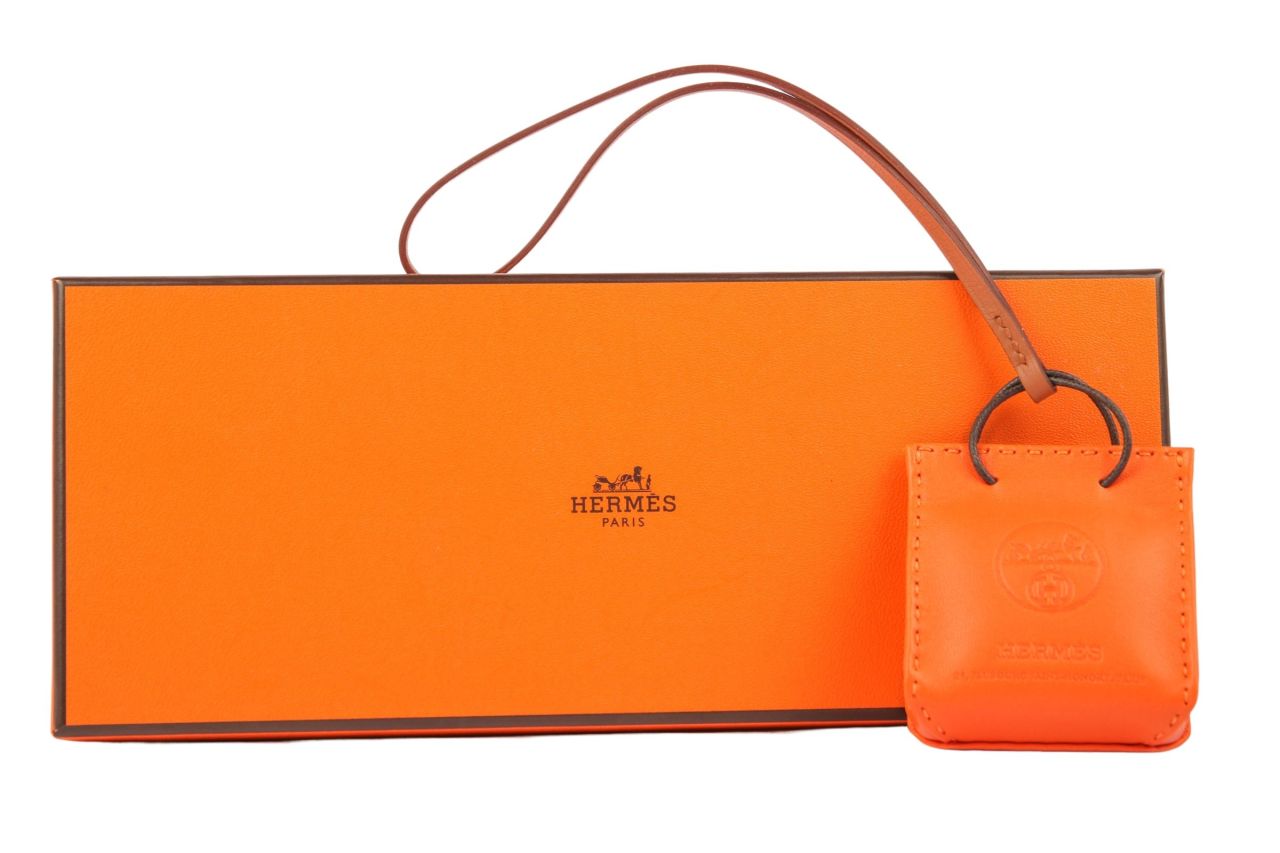 Hermès Taschenschmuck Orange