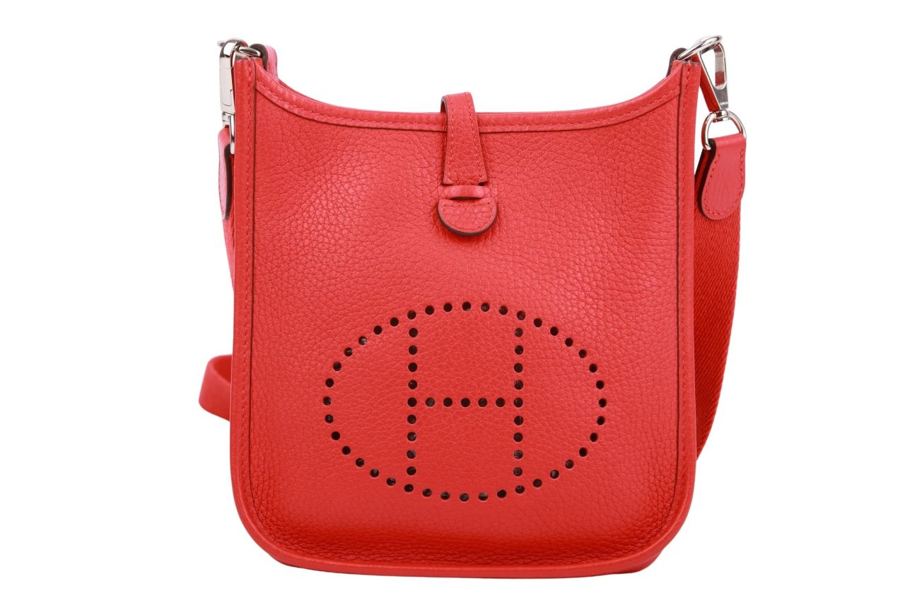 Hermès Evelyne 16 Taurillon Clémence Rot