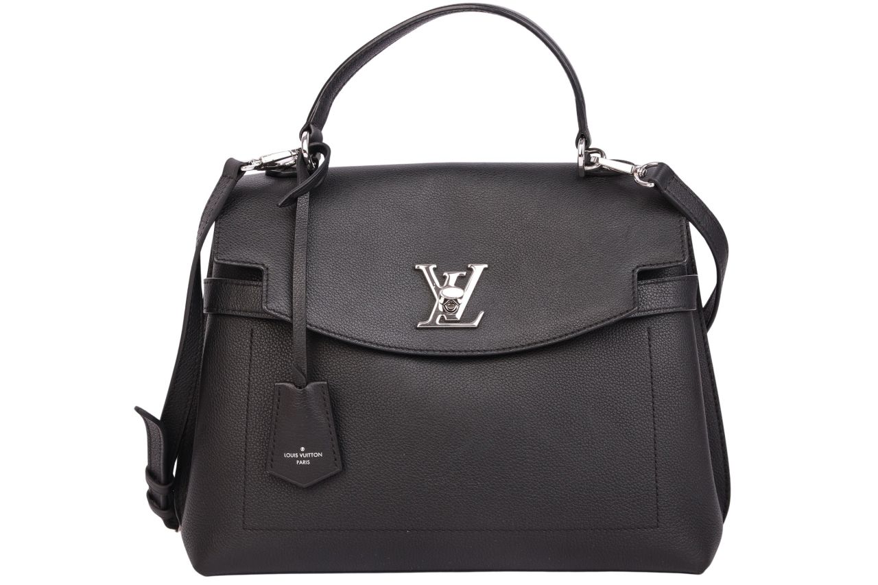Louis Vuitton LockMe Ever Leder Schwarz