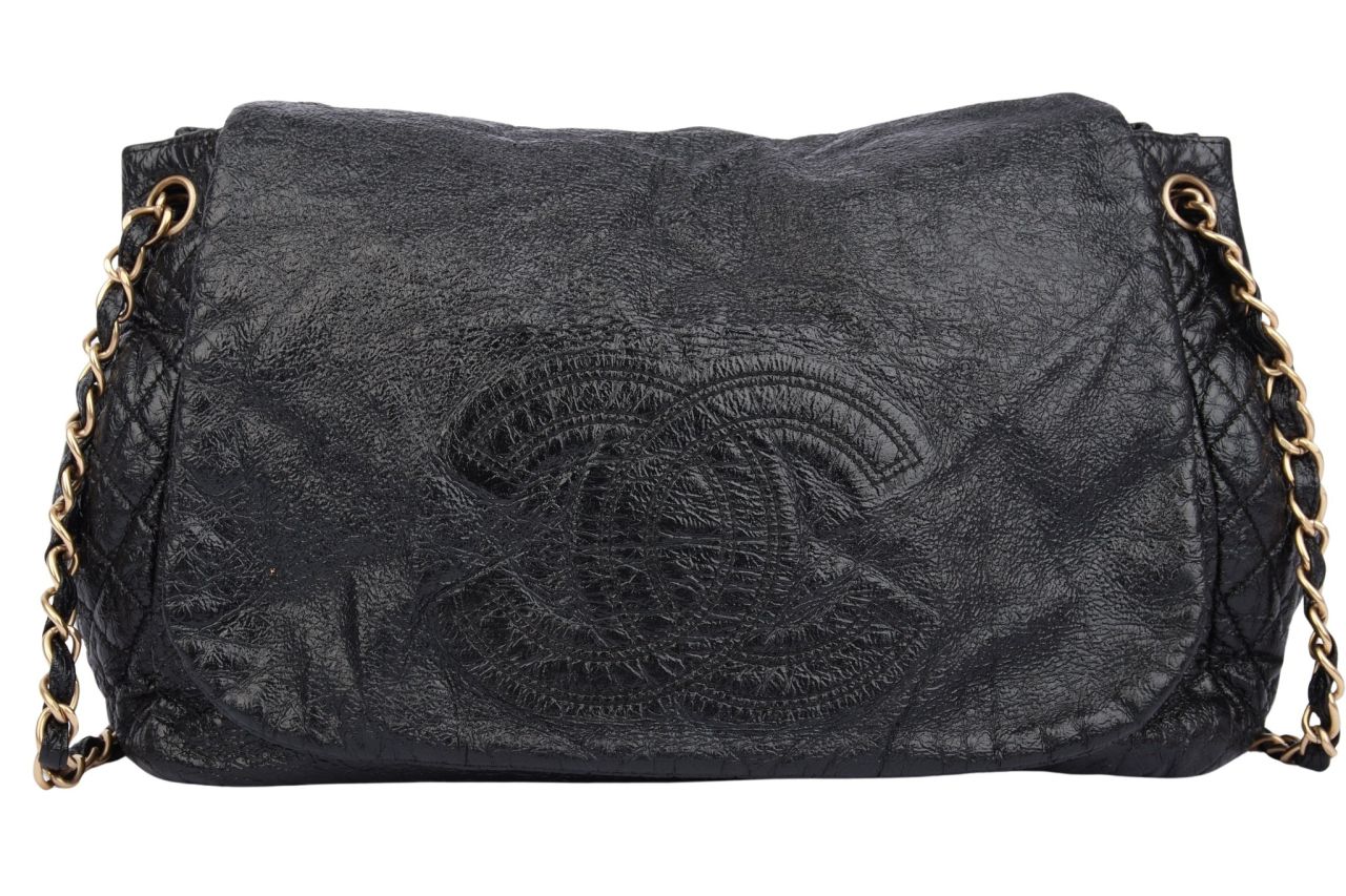 Chanel Ketten Tote Bag Schwarz