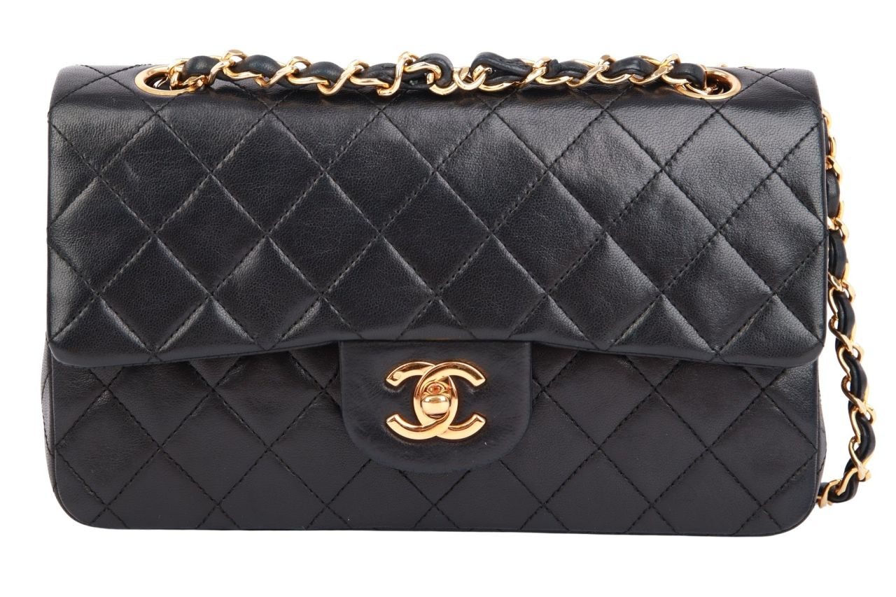 Chanel Timeless Classic Double Flap Small Schwarz
