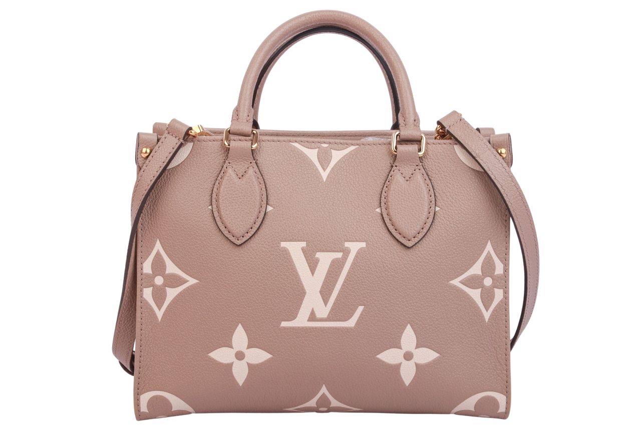 Louis Vuitton OnTheGo PM Monogram Empreinte Creme