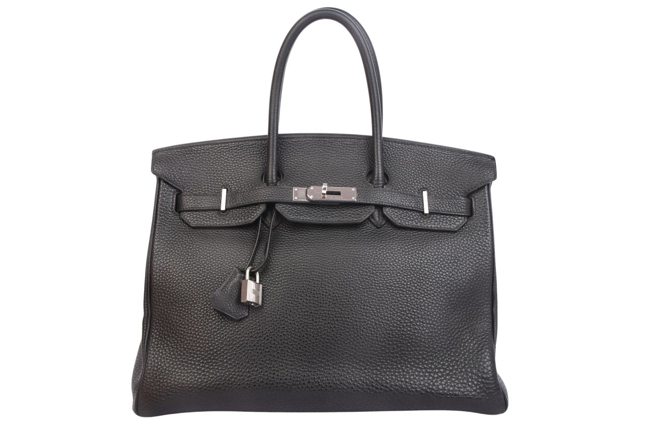Hermès Birkin 35 Togo Schwarz