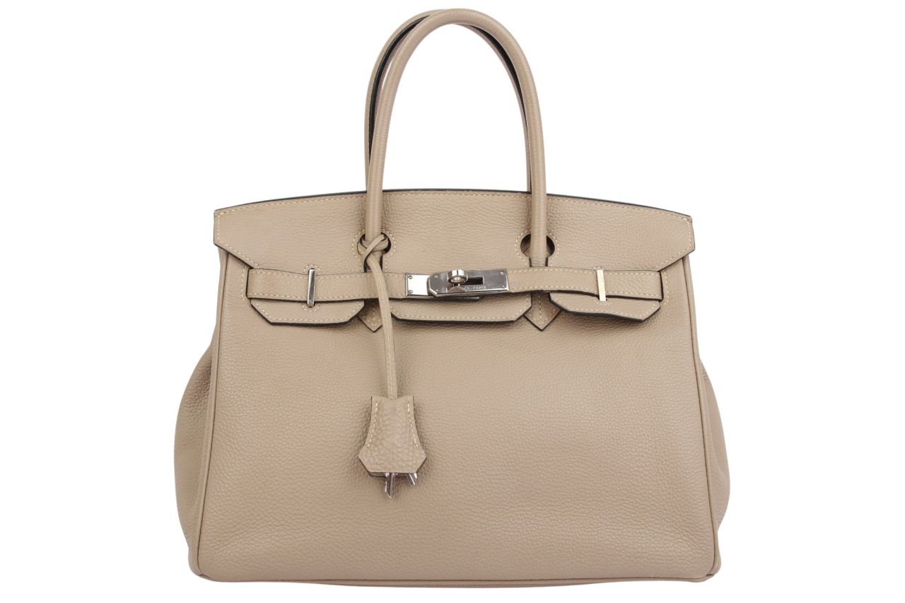 Hermes Birkin 30 Togo Leder Gris Tourterelle