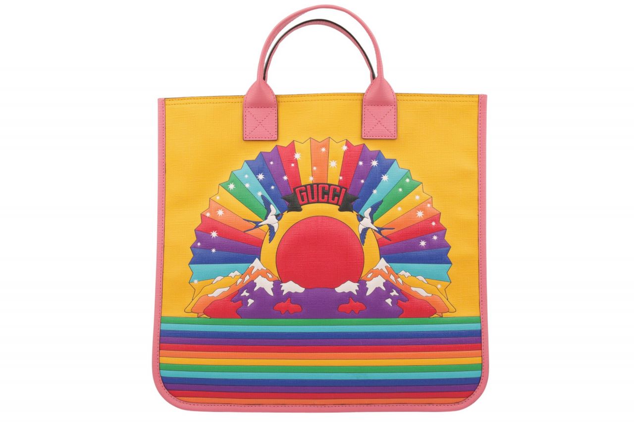 Gucci Rainbow Loved Tote