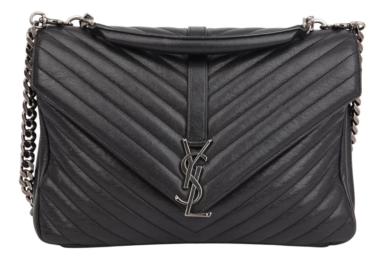 Saint Laurent College Medium Schwarz