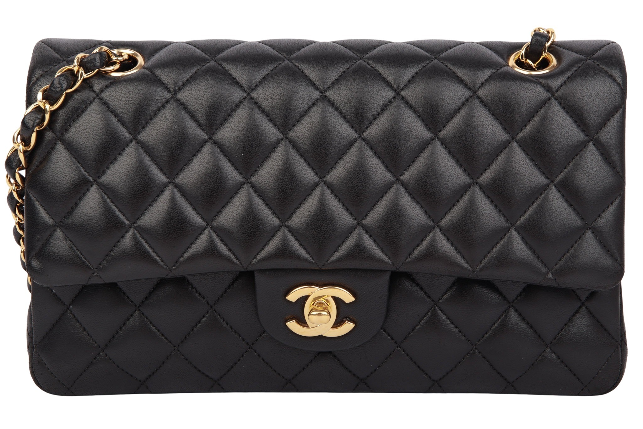 Chanel Timeless Classic Double Flap Medium Schwarz