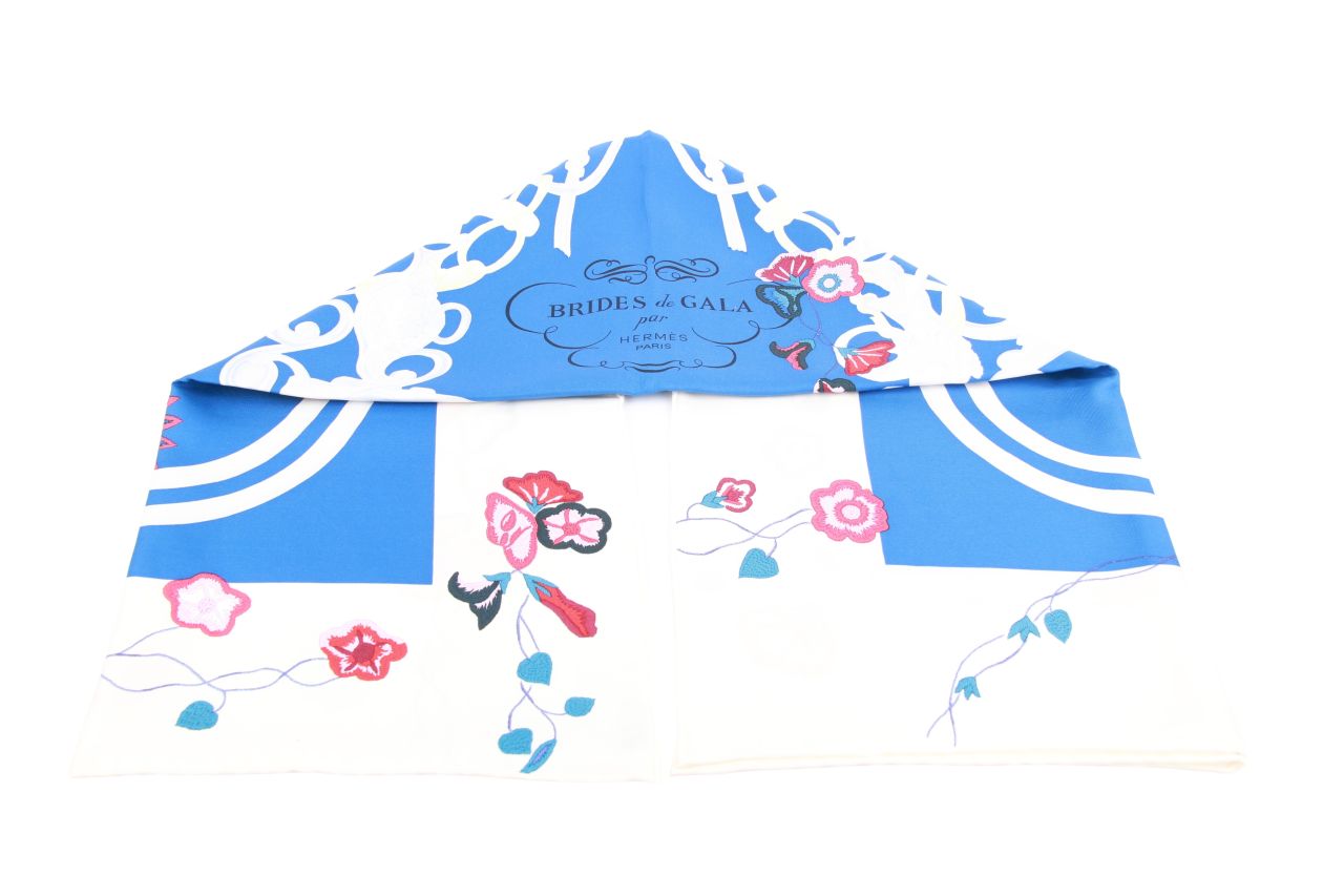 Hermès Carré "Brides de Gala" Seide 90 x 90 cm