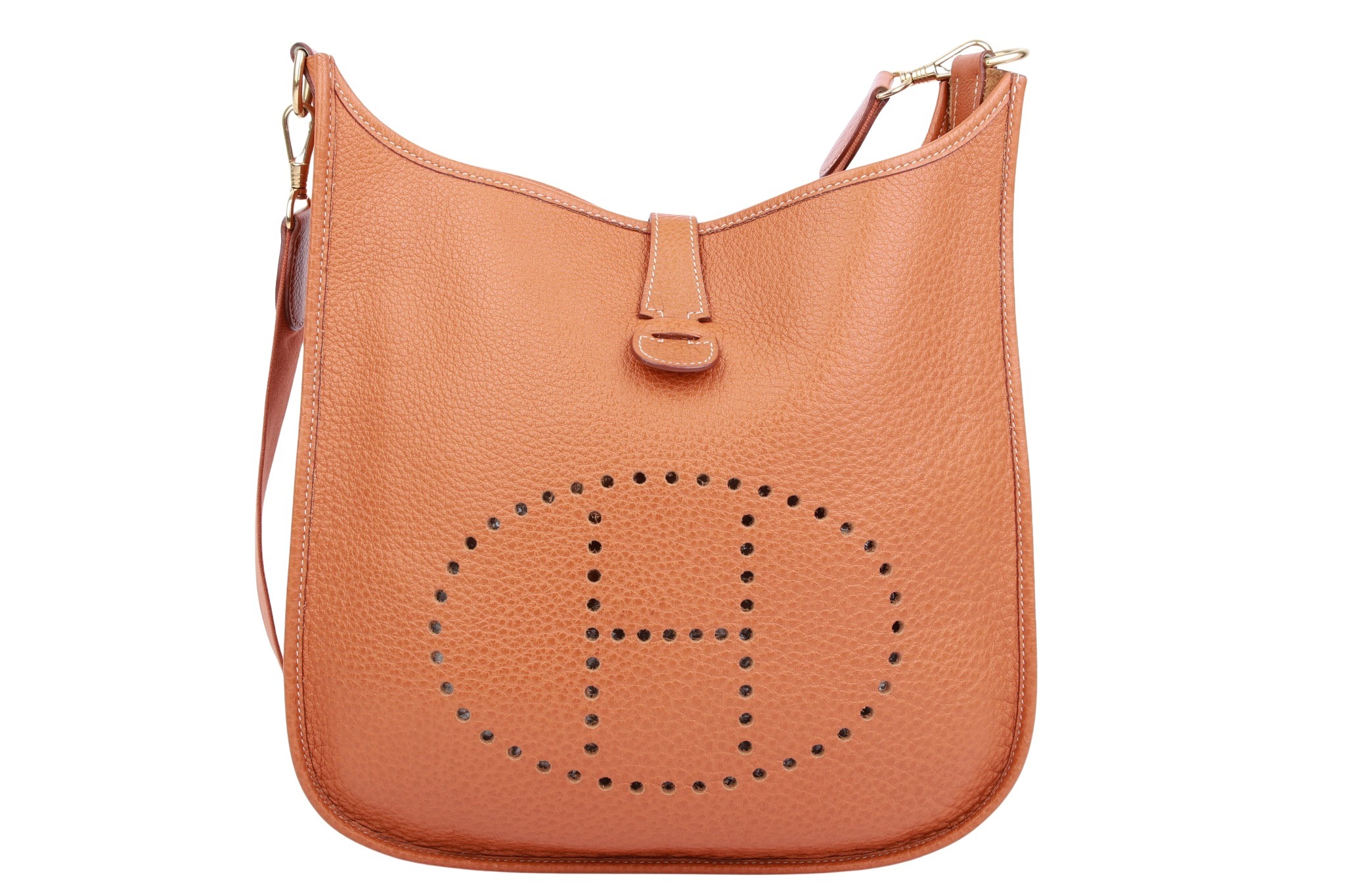 Hermès Evelyne GM Togo Gold