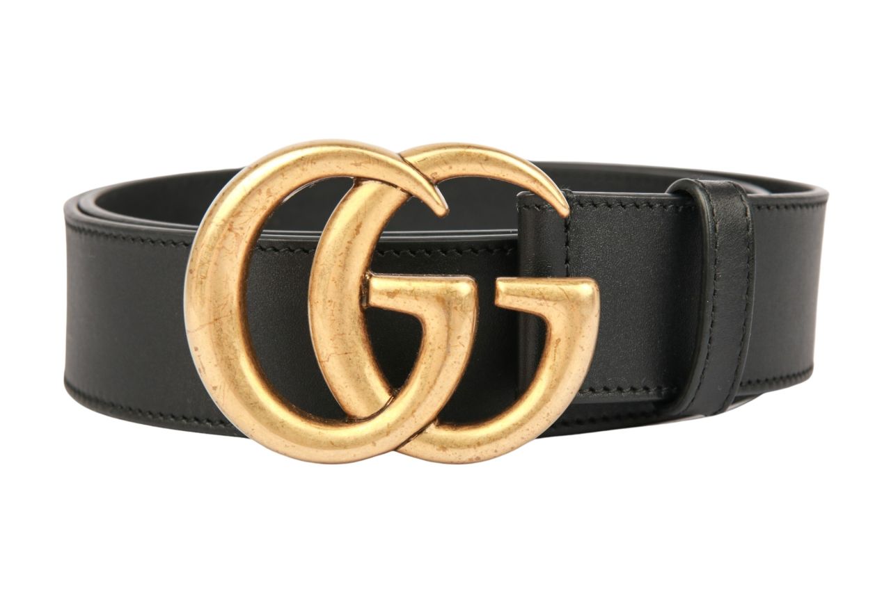Gucci Marmont Gürtel GG Schwarz Gr. 80
